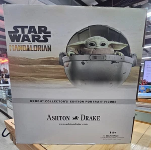 The Mandalorian Grogu The Child Ashton Drake bambola a grandezza naturale 1:1 - Foto 1 di 4