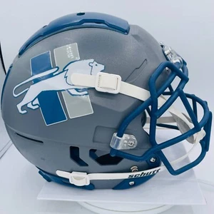 Detroit LIONS custom fullsize Schutt F7 Ballistic Gray - Picture 1 of 4