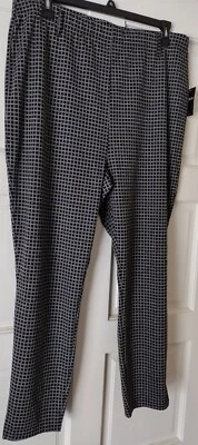 Pantalones Legging Forever 21 Para Mujer Informales Elásticos Ajustados Plus Cuadros Talla 3X Foto 1 de 4