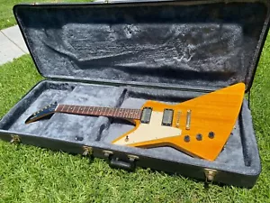 1999 Epiphone '58 1958 Korina Explorer Unsung Korea MIK Left Hand 1 of 12 Made - Picture 1 of 24