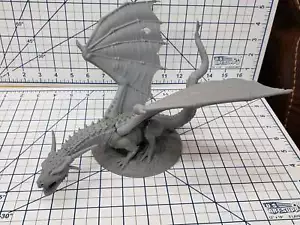 Great Dragon Miniature - DND - Pathfinder - RPG - Dungeon & Dragons - Miniatura - Foto 1 di 6