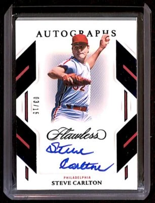 Flawless Auto Sapphire 2023/15 Steve Carlton #FA-SC JW1 Foto 1 de 2
