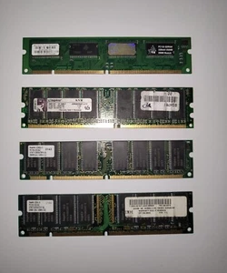 Kingston DDR2 e DDR Hynix | Lotto vecchie RAM | 1GB | 512mb | 256mb | - Afbeelding 1 van 2