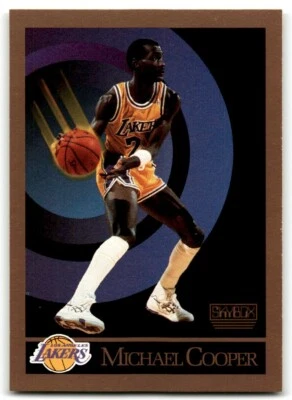 1990-91 SkyBox Michael Cooper Los Angeles Lakers #134 - Image 1 of 2