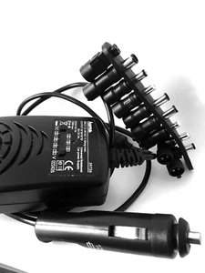 Verkaufe gebrauchtes Hama Universal-Kfz-Notebook-Netzteil für 15-24V/120W. - Bild 1 von 12