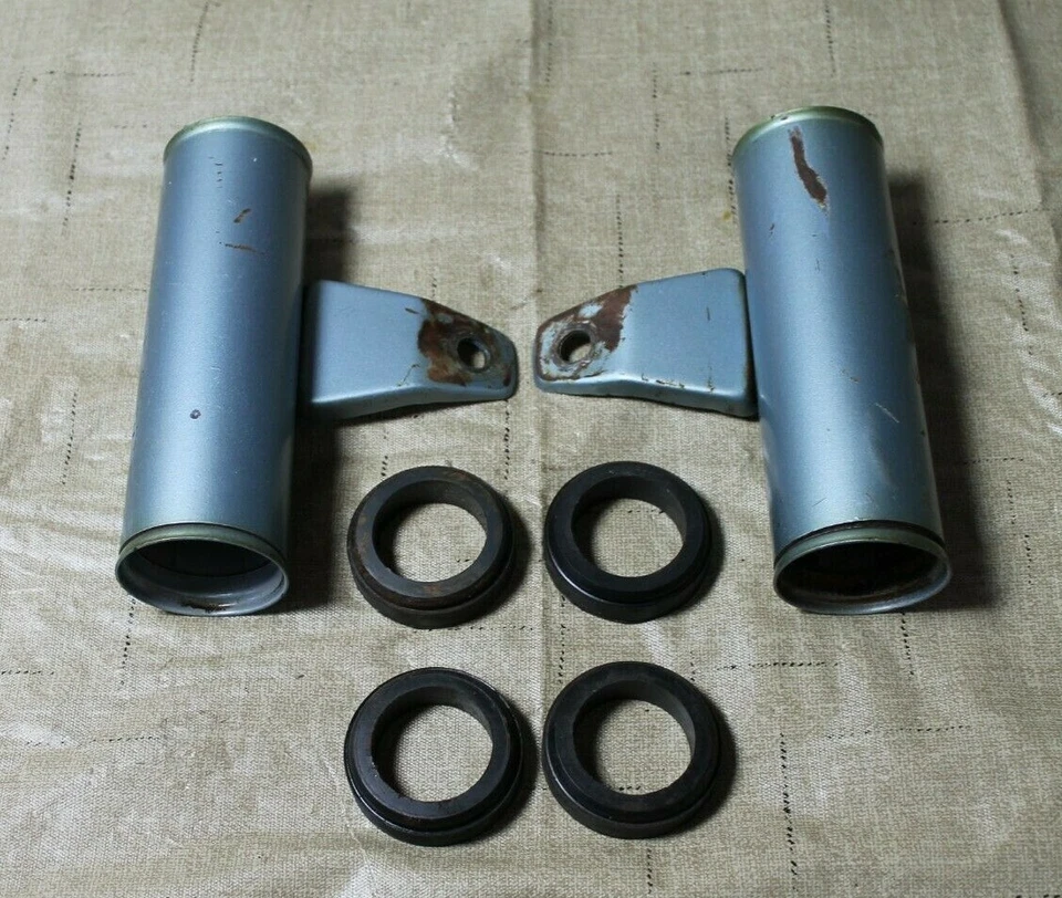 Par de faros horquilla oreja Moto Guzzi V50 II 1980 Foto 1 de 4