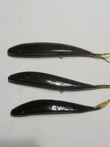 3,5" JERK MINNOW (GRÜNER KÜRBIS LILA FLOCKE) 25 KT - Bild 1 von 1