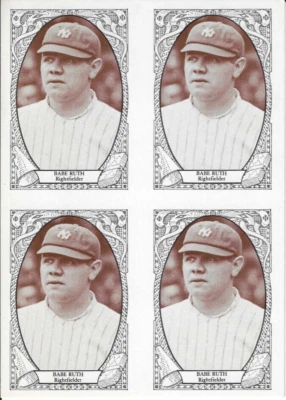 d1948 NEW YORK YANKEES - BABE RUTH - Postal - Hempstead, NY - Parsippany, NJ Foto 1 de 2