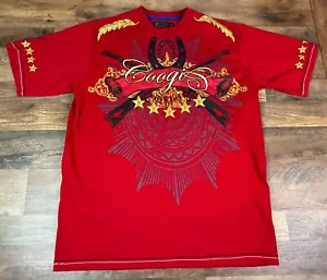 VIntage Coogi Red T-Shirt Embroidered Logo Geaphic Tee Size XL Extra Large Used - Picture 1 of 18
