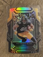 Pat Freiermuth ~ Panini Select Die-Cut Club Level Yellow/Green Prizm RC - 2021