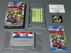 Bike Daisuki! Hashiriya Kon - Rider's Spirits Nintendo Super Famicom NTSC-J Reg. - Picture 1 of 13