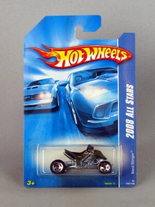 HOT WHEELS 2008 ALL STARS SAND STINGER NERO ARGENTO DA COLLEZIONE #043 MOC - Foto 1 di 2
