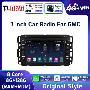 Car Radio Car Multimedia Player For GMC Chevrolet Chevy Yukon Tahoe Suburban - Picture 1 of 39