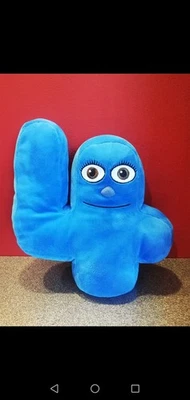 CBeebies Numberjacks - Nummer 4 - 10" - Original Etikett - Bild 1 von 4