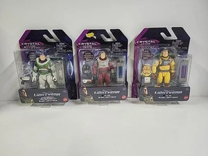 Disney Pixar Lightyear Crystal Grade 5" Action Figure Lot Of 3 (NIP) - Imagen 1 de 11