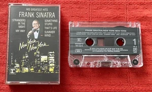 FRANK SINATRA - CASSETTE TAPE - NEW YORK NEW YORK (GREATEST HITS) - Picture 1 of 5