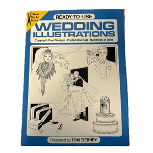 Vintage 1986 Hochzeit Illustrationen Kunst Buch Handwerk Zeichnung Illustratoren TomTierney - Bild 1 von 12