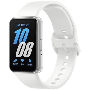 Rastreador de actividad física Samsung Galaxy Fit3 banda blanca plateada SM-R390 ¡CAJA ABIERTA PERFECTA! - Imagen 1 de 6