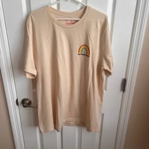 Nuova maglietta grafica The Funnel Cake Tree Rainbow No Bad Days casual top XL - Foto 1 di 6