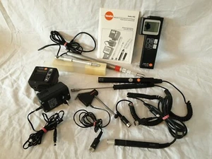Testo 452 Sekunden Anemometer , Testoterm Messkoffer, Luftgeschwindigkeit, Temp. - Foto 1 di 24