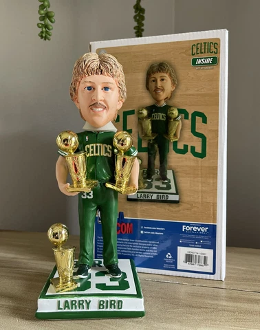 LARRY BIRD Boston Celtics Legend NBA 3x Champion Trophy Bobblehead #/300 NIB! Cover