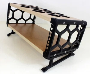 19" 3U DESKTOP STUDIO RACK POD CASE CABINET COMMS MEDIA AUDIO EQUIPMENT HYPLA - Picture 1 of 7