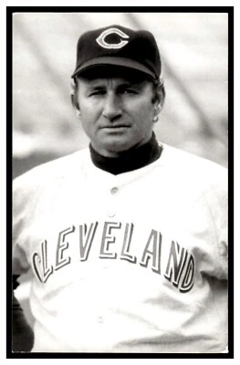 Postal de béisbol vintage de Alvin Dark Cleveland Indians BL3 Foto 1 de 2