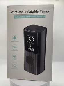 Portable Wireless Air Pump 180 PSI Tire Inflator Air Compressor - Picture 1 of 5