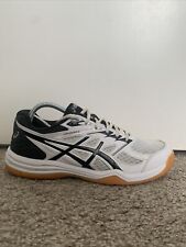 Asics Upcourt 4 Sneakers Womens Size 10 White/Black #1072A055 Volleyball Shoes