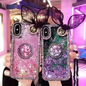 AkakaUS - Luxury Handmade Liquid Floating Sparkle Glitter iPhone 11 - Pro - Max  - Bild 1 von 7