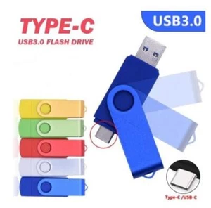 OTG USB-C Flash Drive Type-C Pendrive 32GB 64GB 128GBUSB Stick Memory Stick 3.0 - Picture 1 of 6