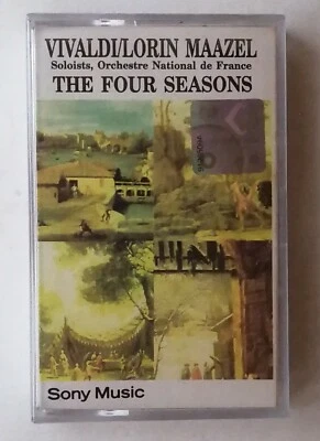 Four Seasons Vivaldi/Lorin Maazel Rare Malaysia Cassette Tape Brand New Sealed - Image 1 of 3