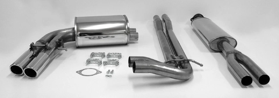 TA Technix Acero Inox. Sistema 2x70mm para Volvo V70 II R Tipo S S60 I - Imagen 1 de 1