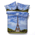 Tower Green Space 3D Printing Duvet Quilt Doona Covers Pillow Case Bedding Sets
