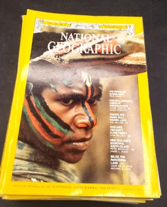 National Geographic Magazine 1972 12 Issues One Full Year - Picture 1 of 6