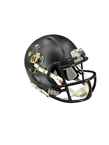 Noblesville High School Indiana Riddell Mini Football Helm matt schwarz - Bild 1 von 7