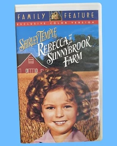 Rebecca of Sunnybrook Farm VHS. Shirley Temple. 1994 Colorized. Free Shipping! - Bild 1 von 3