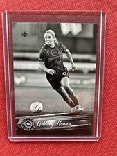 2021 Parkside NWSL Premier Edition Lindsey Horan #56 Card Black & White /700