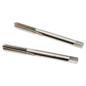 2Pc M8 x 1.25 Tap RH Right Hand M8 x 1.25mm HSS Metric Thread Tap Tool - Picture 1 of 9
