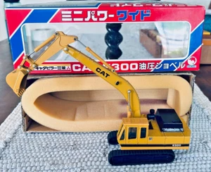 CAT E300 Excavator 1/48 Shinsei Caterpillar Mini Power Shovel Wide 606 Box Japan - Picture 1 of 14