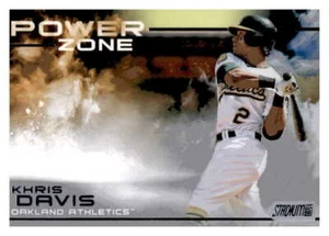 2019 Stadium Club Power Zone Khris Davis PZ-19 - Picture 1 of 2