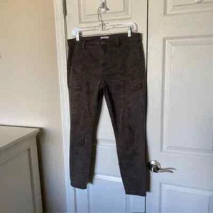 Pistola Jeans Women's 29 Brown Camo Stretch Skinny Cotton 54% (Actual Waist 32") - Picture 1 of 10