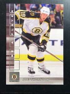  2001-02 BAP Memorabilia #8 Joe Thornton