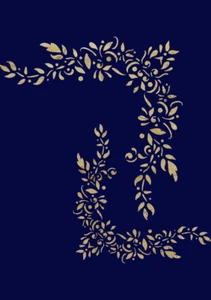 Scroll Corner Stencil Floral Vintage Paint Wall Furniture Reusable Craft Art LA3 - Picture 1 of 24