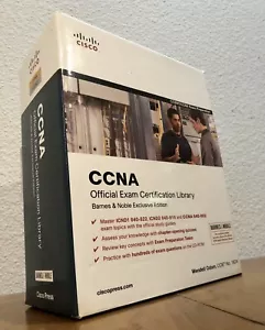 ✅CCNA Official Exam Certification Library Wendell Odom 2007 Hardcover Book Set - Imagen 1 de 6