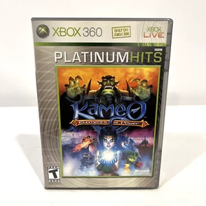KAMEO ELEMENTS OF POWER MICROSOFT XBOX 360 UNLEASH THE POWER GAME & CASE RARE - Picture 1 of 4
