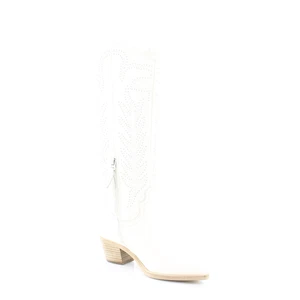 Dolce Vita Solei Stud Women's Boots Off White Leather
