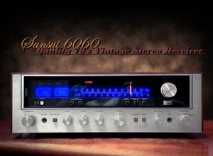 SANSUI 6060 ๐RaRe๐ Iconic Vintage Stereo Receiver - Picture 1 of 6