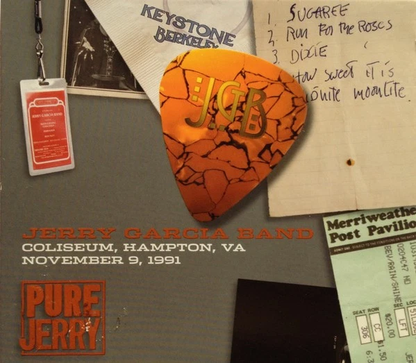 Jerry Garcia Band* - Pure Jerry: Coliseum, Hampton, VA, November 9, 1991 (2xCD)  - Imagem 1 de 4