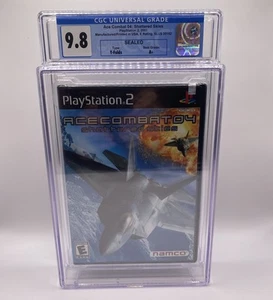 Ace Combat 04: Shattered Skies (Sony PlayStation 2, 2001) PS2 CGC 9.8A+ - Imagen 1 de 2